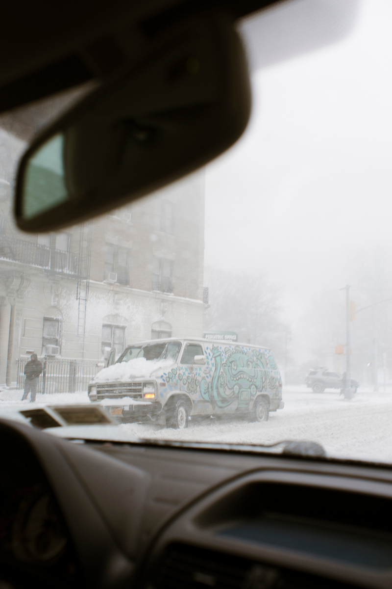 Illustration for article titled All The Good Cars Braving The Brooklyn Snow